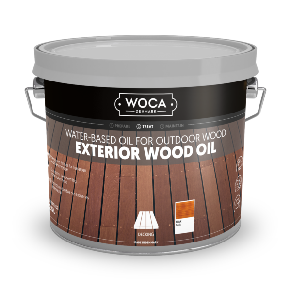 Woca Exterior Wood Oil Aceite de mantenimiento para tarima de exterior de madera
