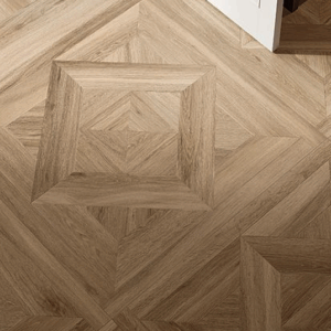 Suelo ceramico imitacion madera y baldosas imitación parqué, beige, 90x90-2
